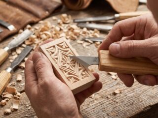 Ніж для геометричного різьблення | BeaverCraft C11S - Зображення 10