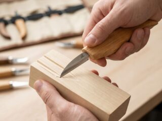 Ніж для різьблення та обробки деревини | BeaverCraft C16 - Зображення 7