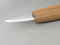 Ніж заокруглений кінчик по дереву лезо