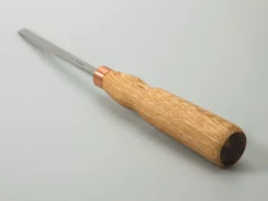 Купити плоску стамеску для різьби ручка дуб