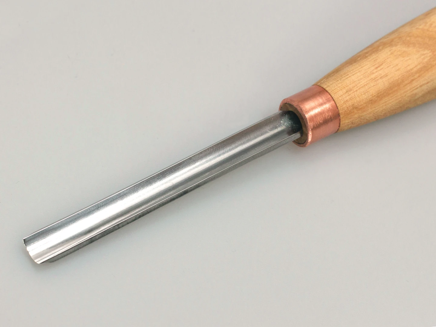 Стамеска пряма напівкругла 8 мм. яка сталь