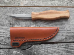 Шкіряні ножни піхви для ножа 80 мм.