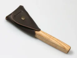 Ніж гачок ложкоріз у шкіряних піхвах