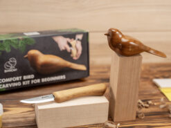 Набір для різьблення по дереву BeaverCraft DIY01 «Пташка» для початківців — ідея для подарунка