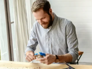 Набір для різьблення по дереву BeaverCraft DIY01 «Пташка» для початківців — ідея для подарунка - Зображення 11