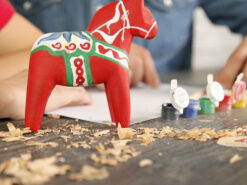 Alternative view of Набір для різьблення по дереву BeaverCraft DIY02 «Коник Дала» для початківців — ідея для подарунка