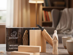 Набір для різьблення по дереву BeaverCraft DIY03 «Чарівник» для початківців — ідея для подарунка