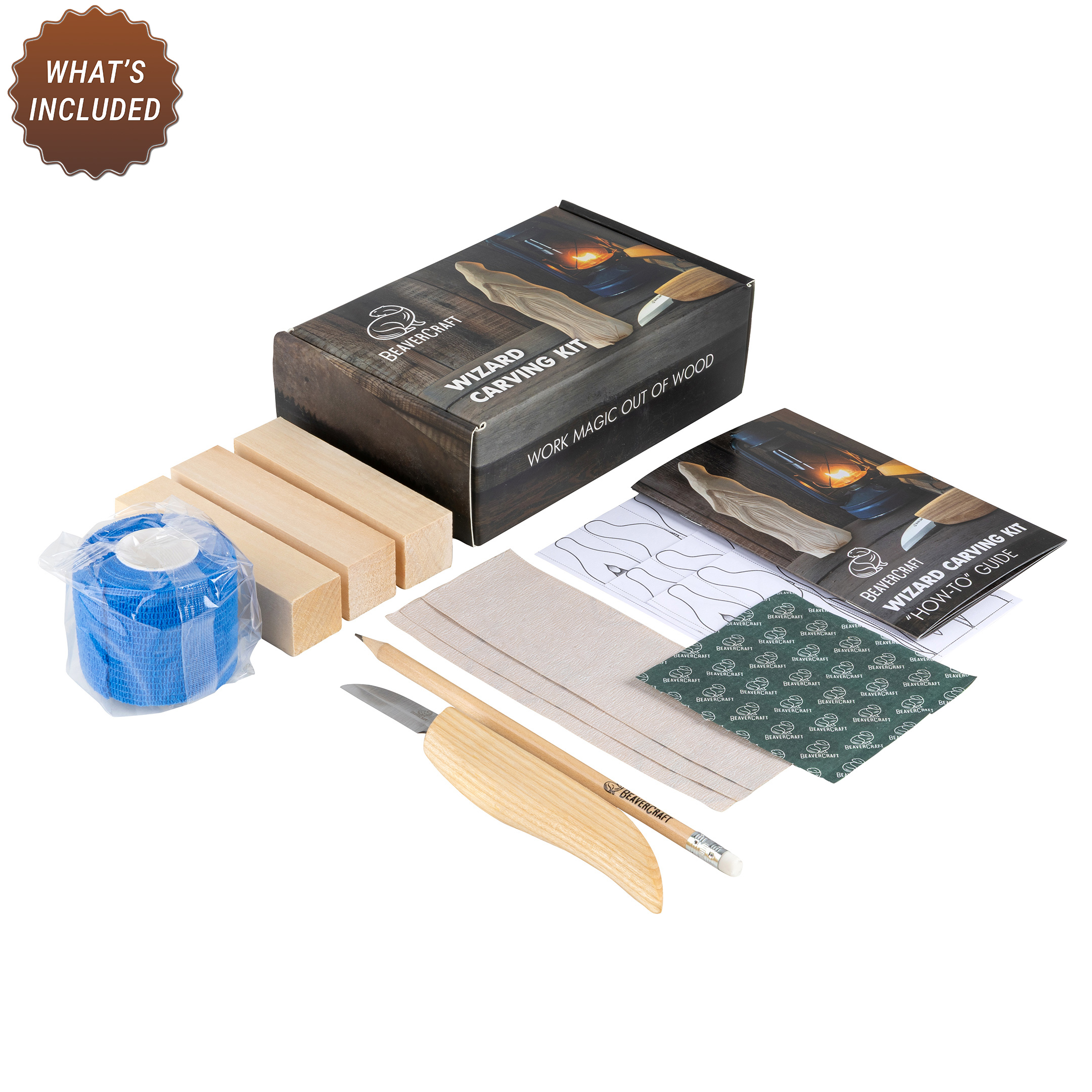 DIY03 - Набор для вырезания волшебника для начинающих: взрослых, подростков и детей — изображение 9