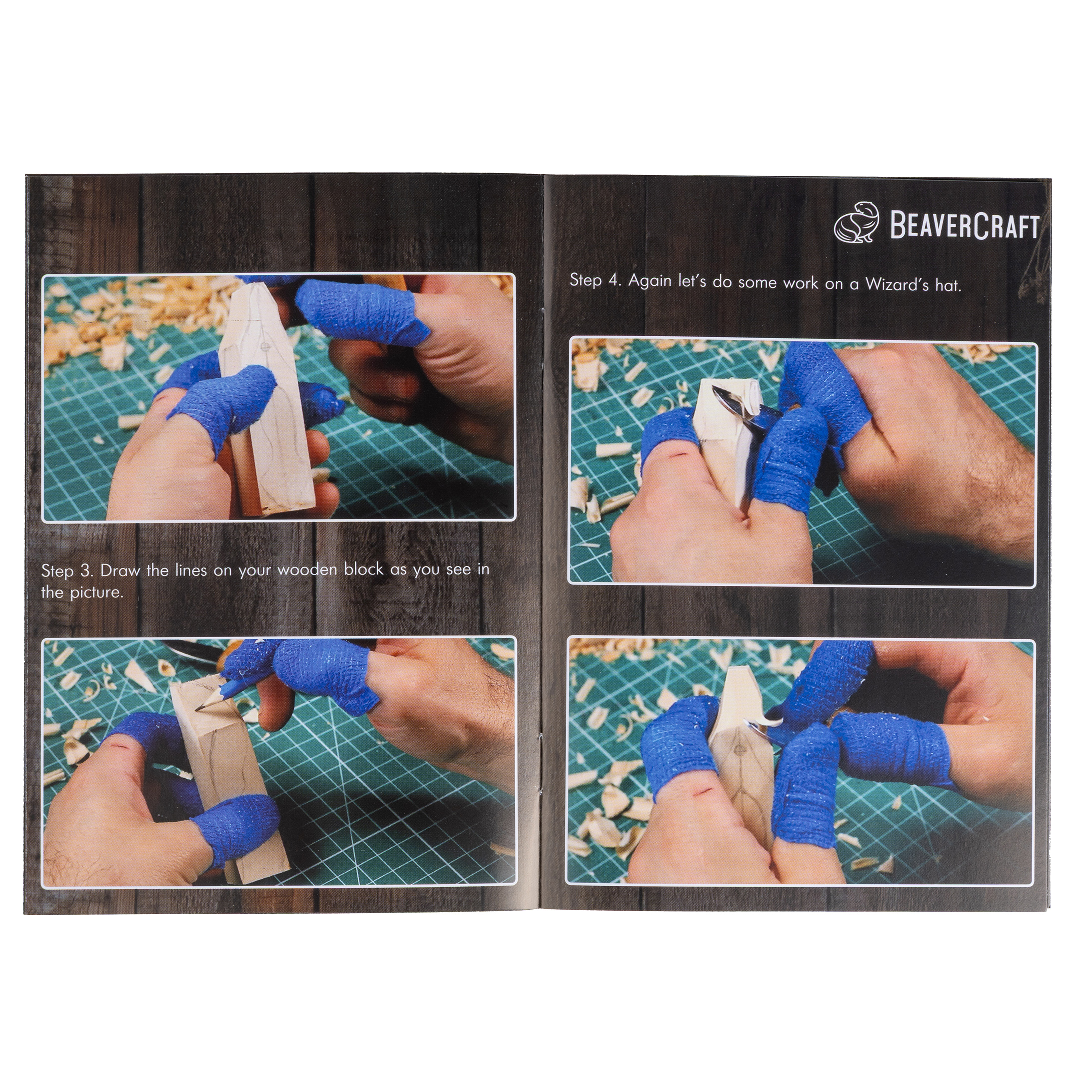 DIY03 - Набор для вырезания волшебника для начинающих: взрослых, подростков и детей — изображение 10