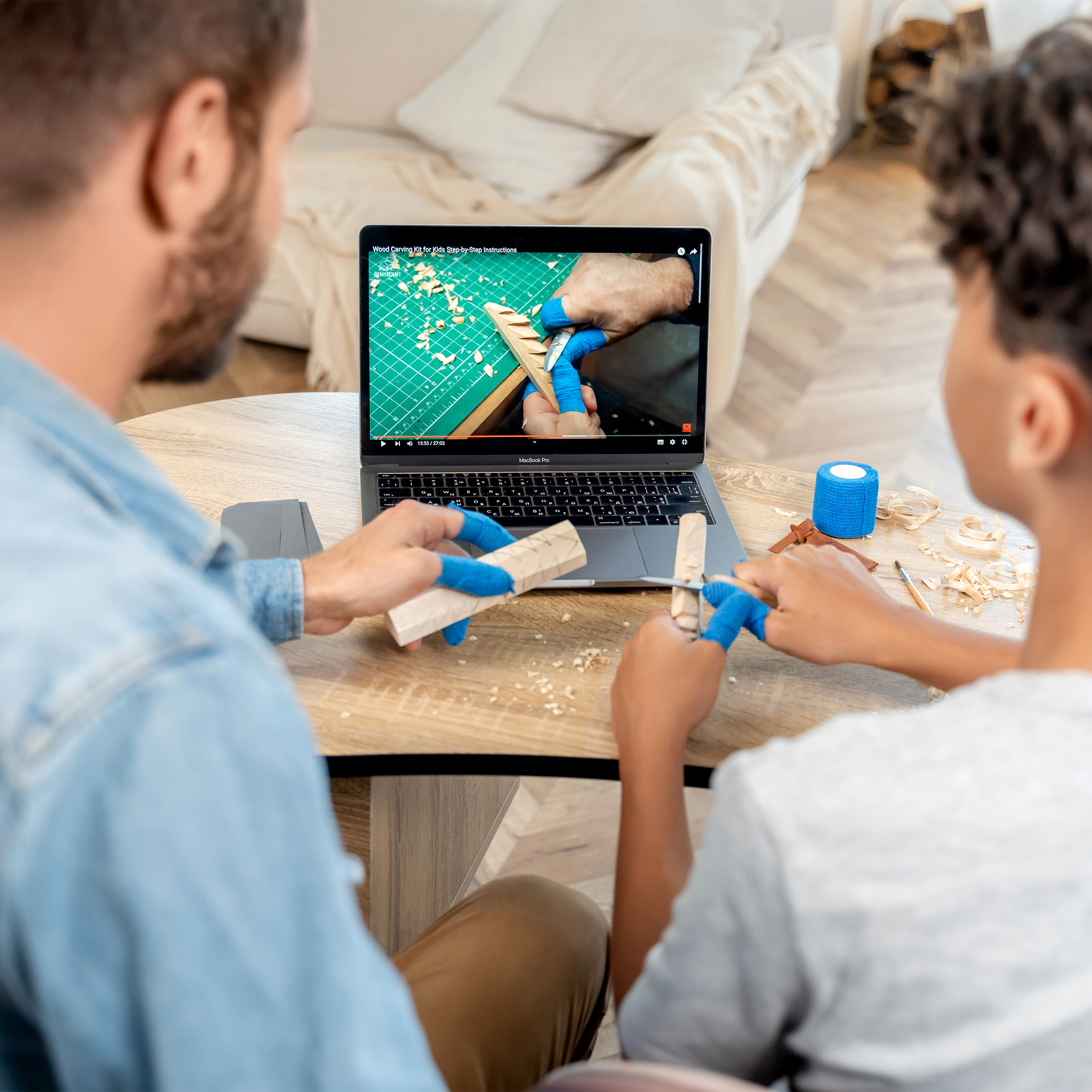 DIY08 - Набор для вырезания ёлочки для начинающих: взрослых, подростков и детей — изображение 6