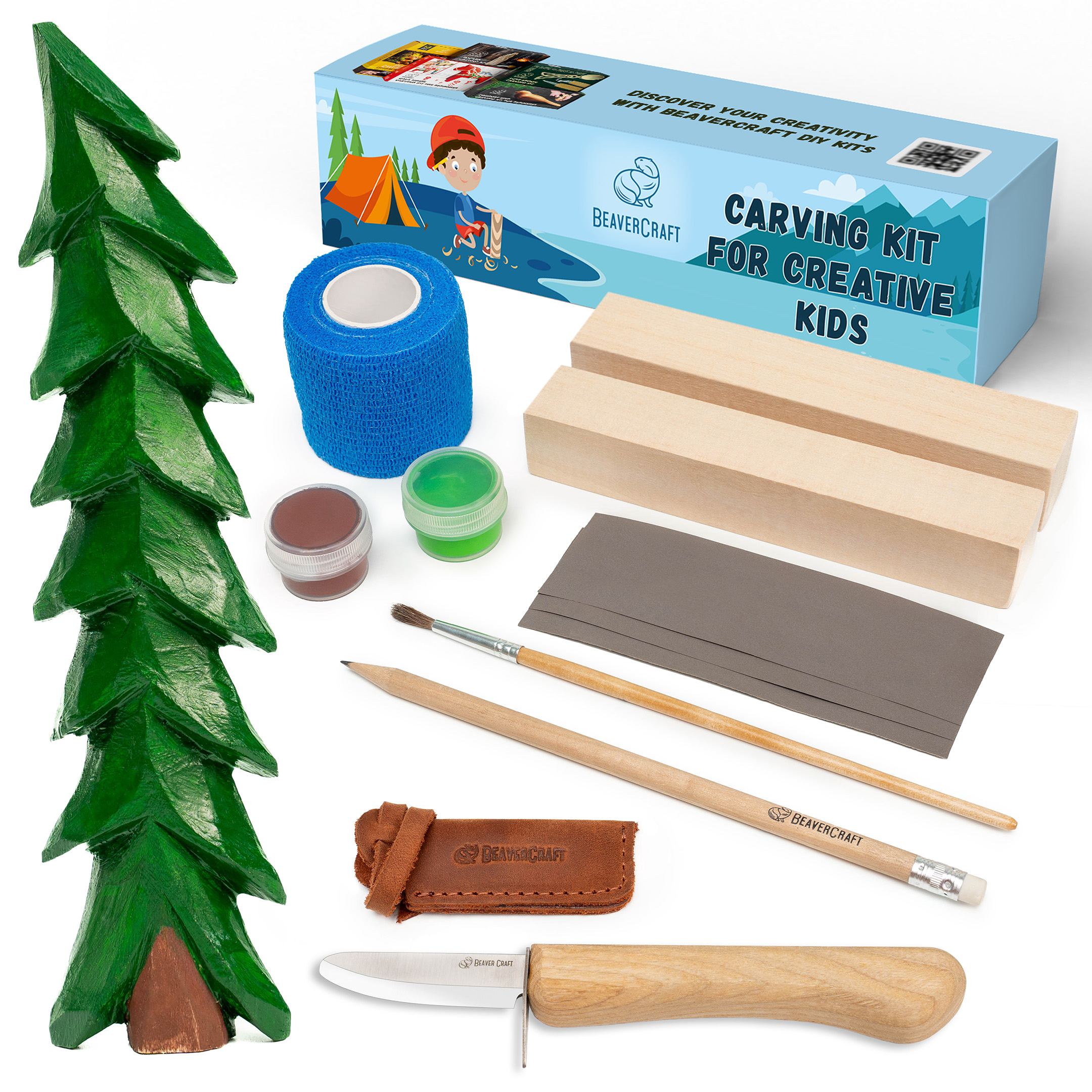 DIY08 - Набор для вырезания ёлочки для начинающих: взрослых, подростков и детей — изображение 7