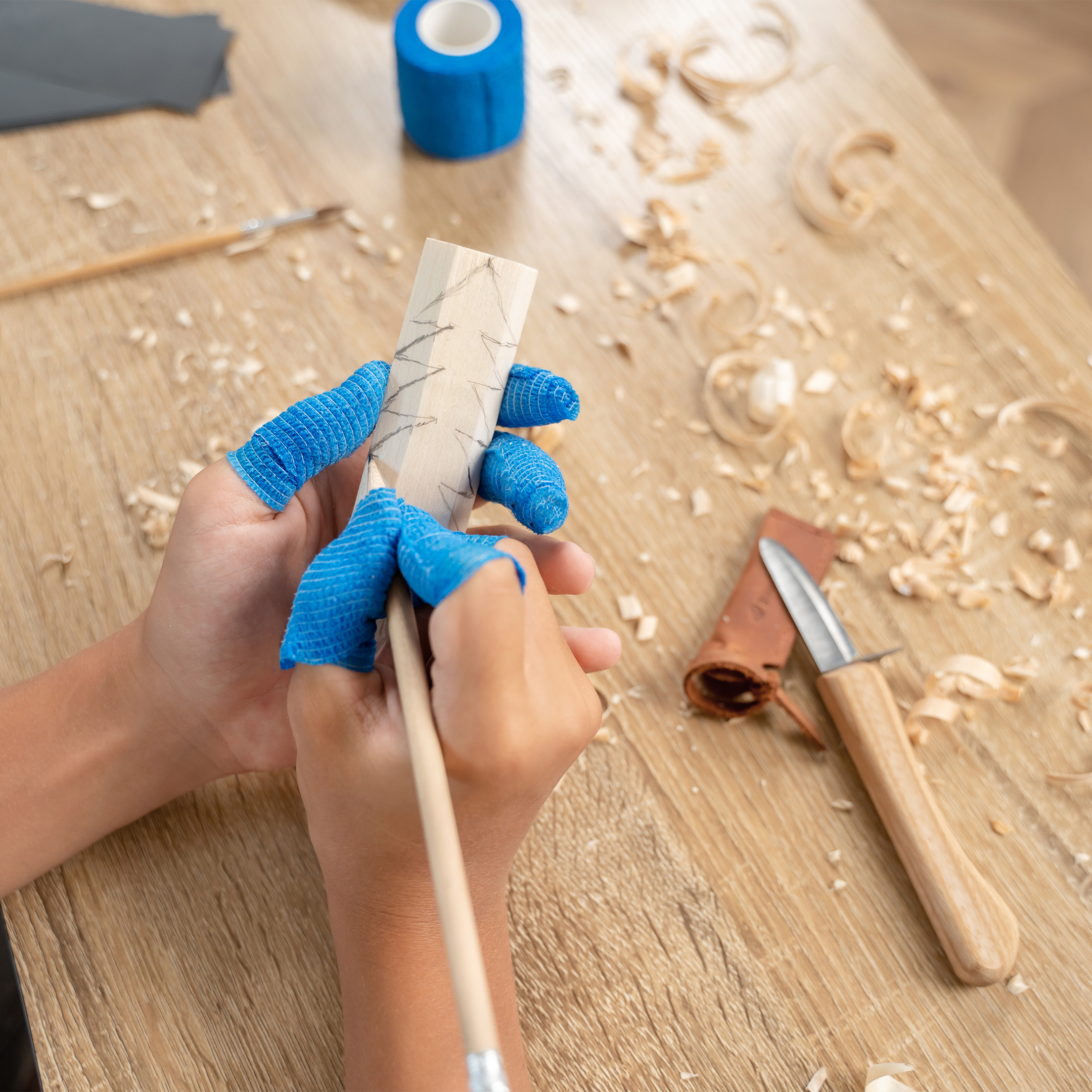 DIY08 - Набор для вырезания ёлочки для начинающих: взрослых, подростков и детей — изображение 10