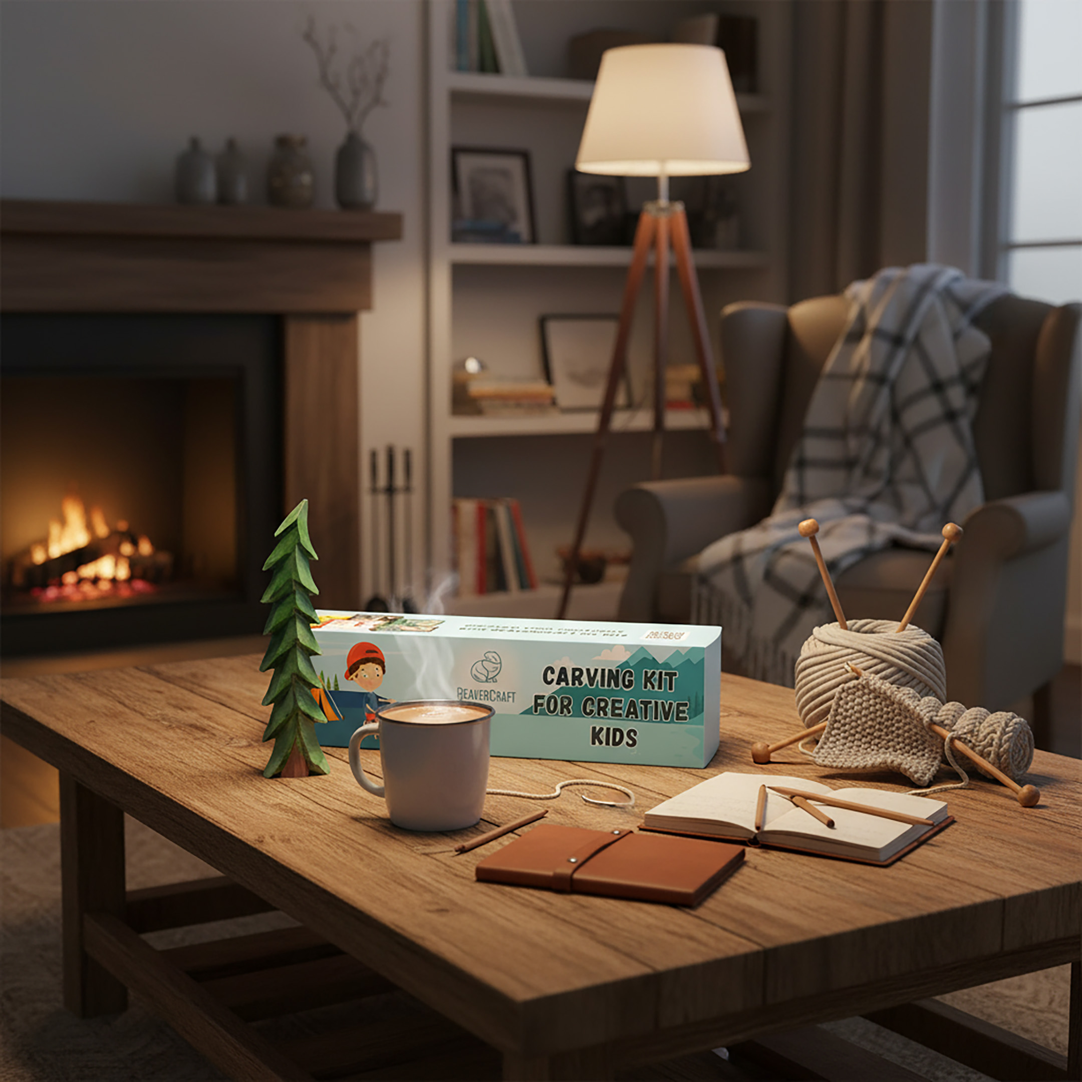 DIY08 - Набор для вырезания ёлочки для начинающих: взрослых, подростков и детей — изображение 11