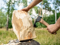 Тесло теслярське радіусне по дереву