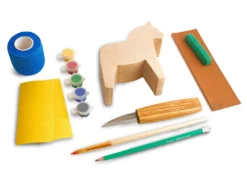 Коник дерев'яний як вирізати схема