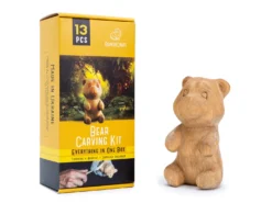 Ведмедик з дерева набір для вирізання