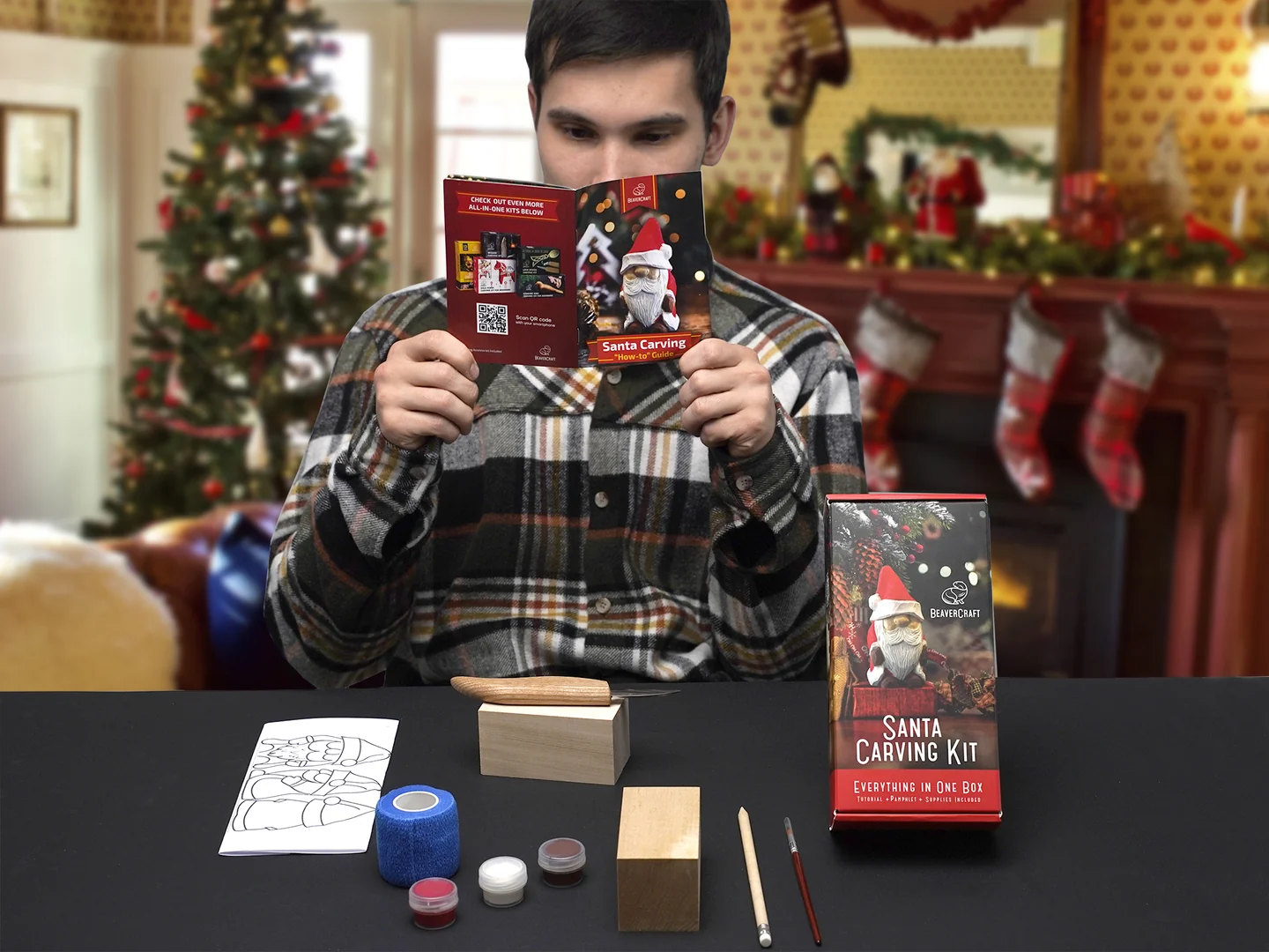 Як вирізати Санту Мороза креслення інструкція