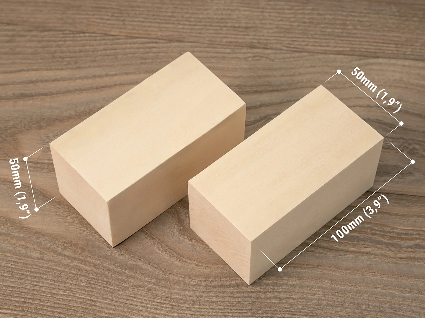 Бруски з липи заготовка