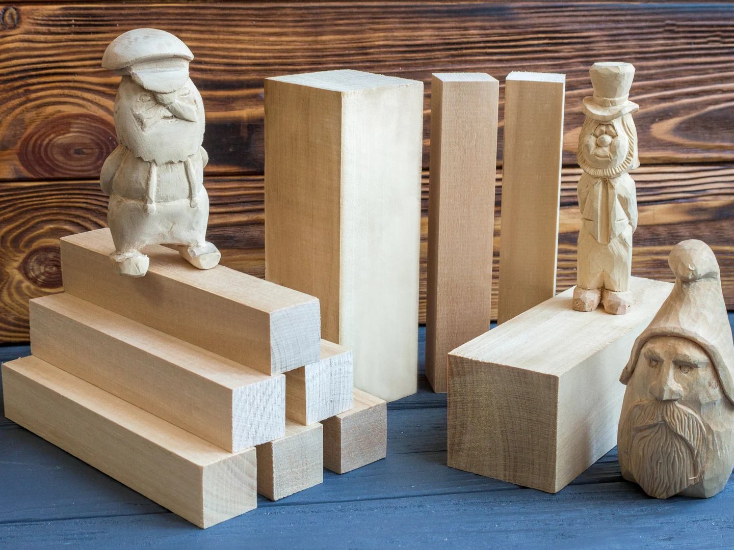 Деревина для фігурок скульптури різьби по дереву