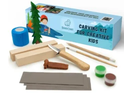 Набір для вирізання ялинки з дерева БіверКрафт DIY08