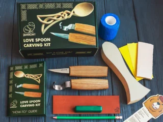 Набір для вирізання кельтської ложки з дерева БіверКрафт DIY04