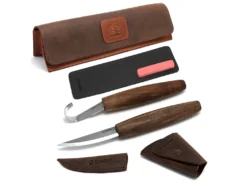 Набір преміум інструментів для різьби по дереву БіверКрафт S01X Коричневий