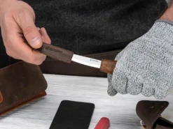 Ніж з якісної сталі чохол для вирізання по дереву