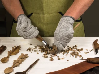 Клюкарза для твердого дерева ложка орех