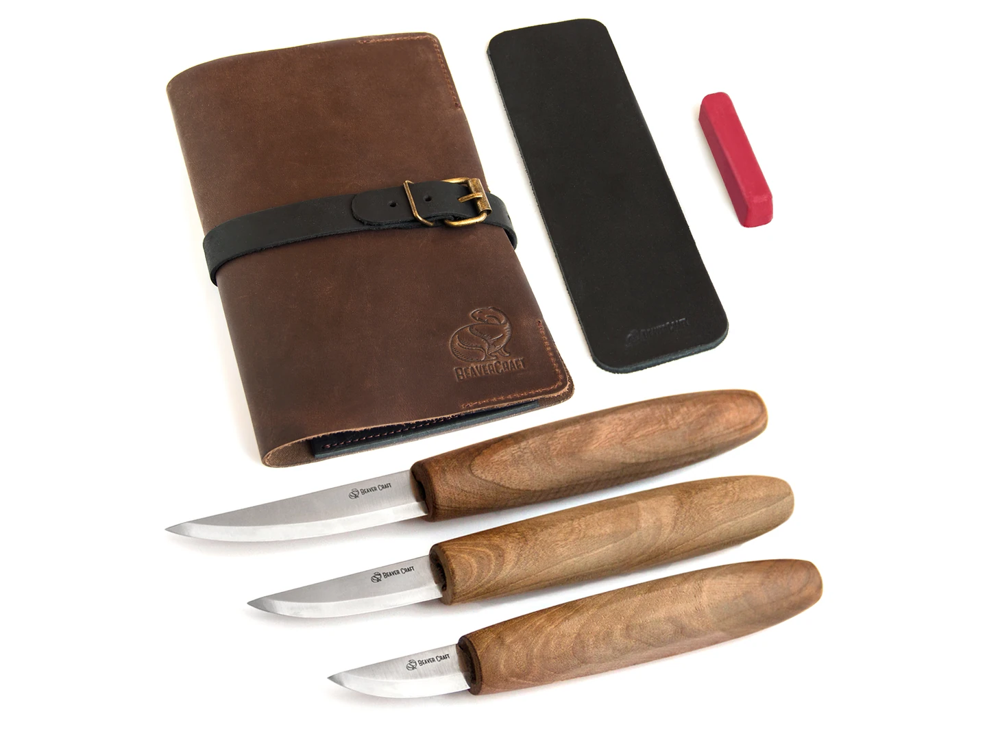 Набір інструментів для різьби по дереву БіверКрафт S19X