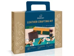 Набір для шкіряного рукоділля BeaverCraft «Гаманець» для початківців — ідея для подарунка