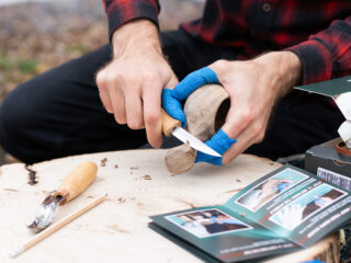 Набір для різьблення по дереву BeaverCraft DIY07 «Кукса» для початківців — ідея для подарунка - Зображення 8