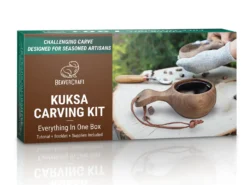Набір для різьблення по дереву BeaverCraft DIY07 «Кукса» для початківців — ідея для подарунка