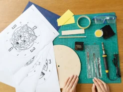 Alternative view of Набір для пірографії BeaverCraft «Годинник» для початківців — декор для дому та ідея подарунка