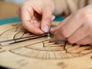 Набір для пірографії BeaverCraft «Годинник» для початківців — декор для дому та ідея подарунка — изображение 4