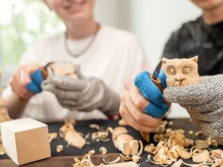 Набір заготовок із горіха для різьблення по дереву, 7 шт. — BW7_Walnut - Зображення 8